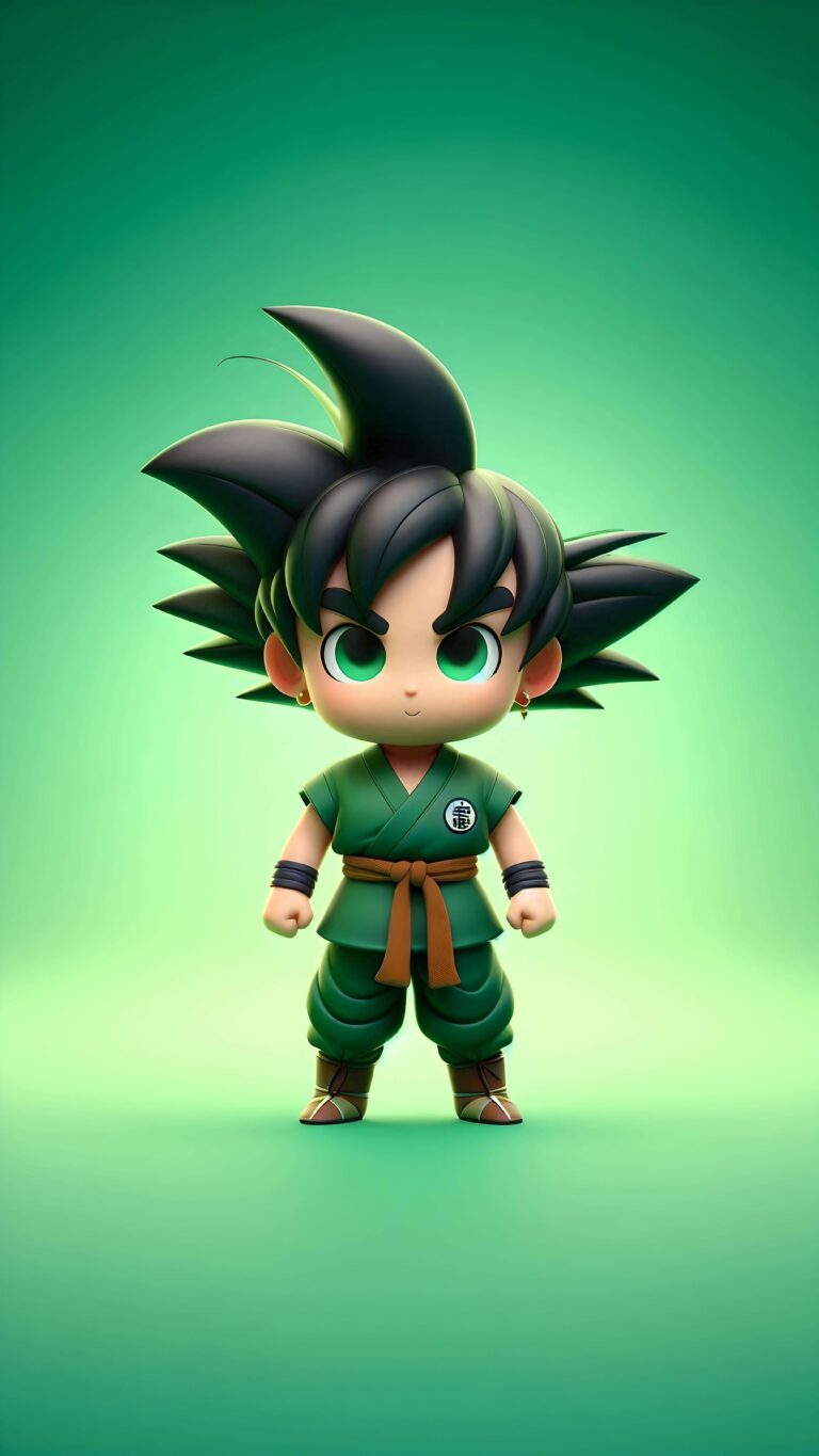 Chibi Warrior Spirit Wallpaper