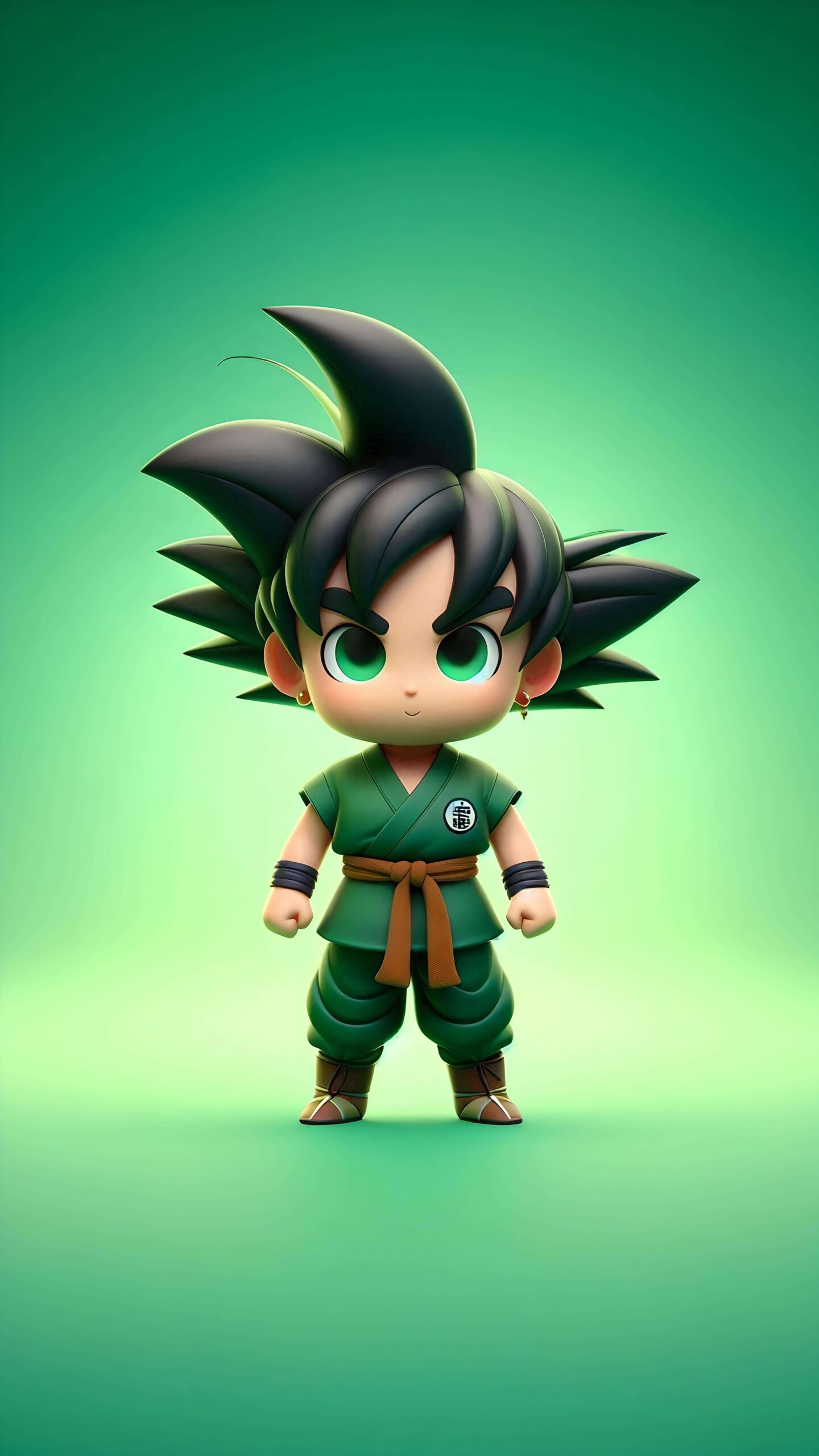 Chibi Warrior Spirit Wallpaper