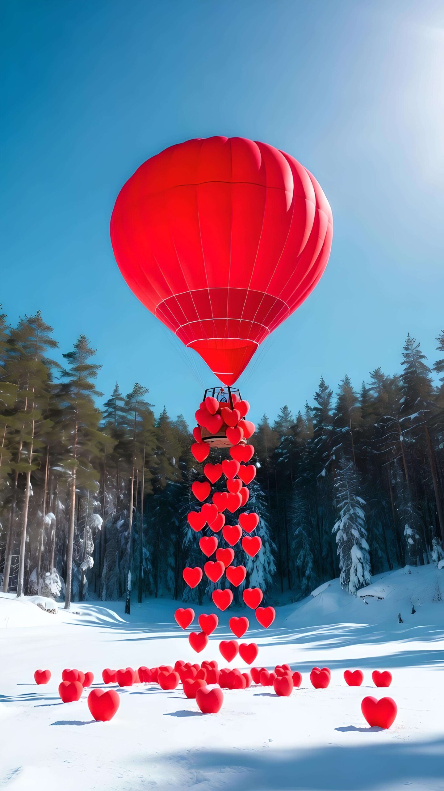 Balloon of Hearts 2 Wallpaper