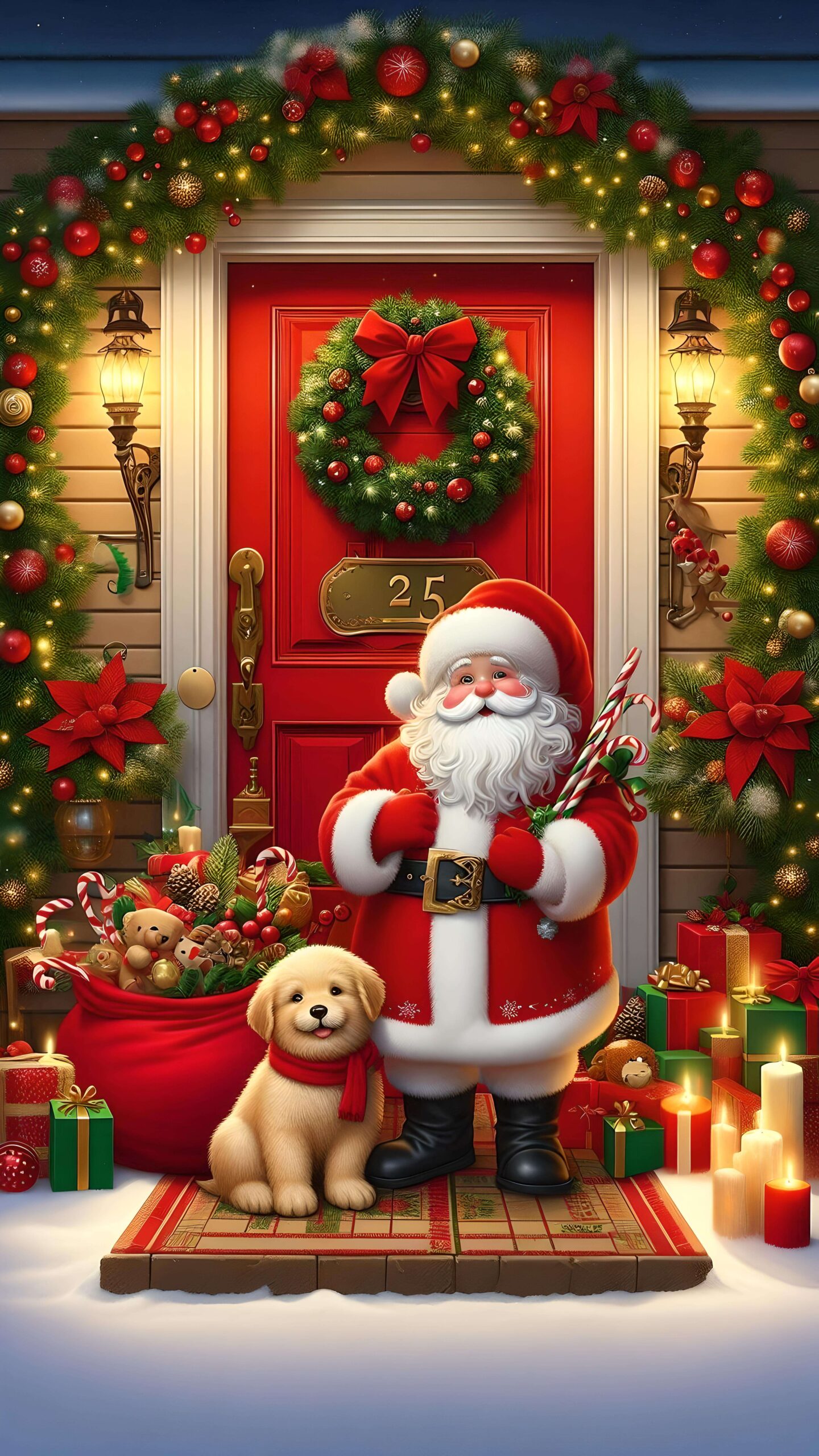 Christmas Morning 2  Wallpaper