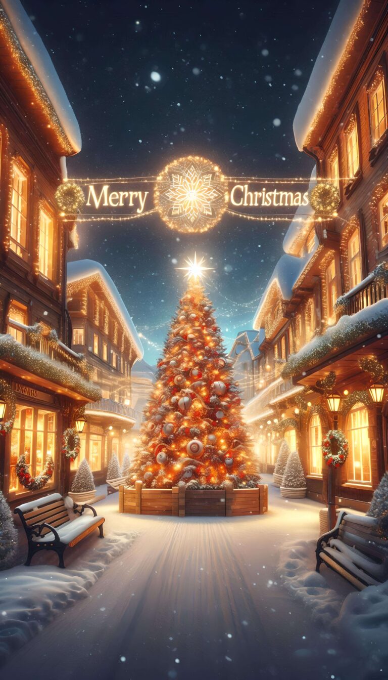 Christmas Village 2 Wallpaper