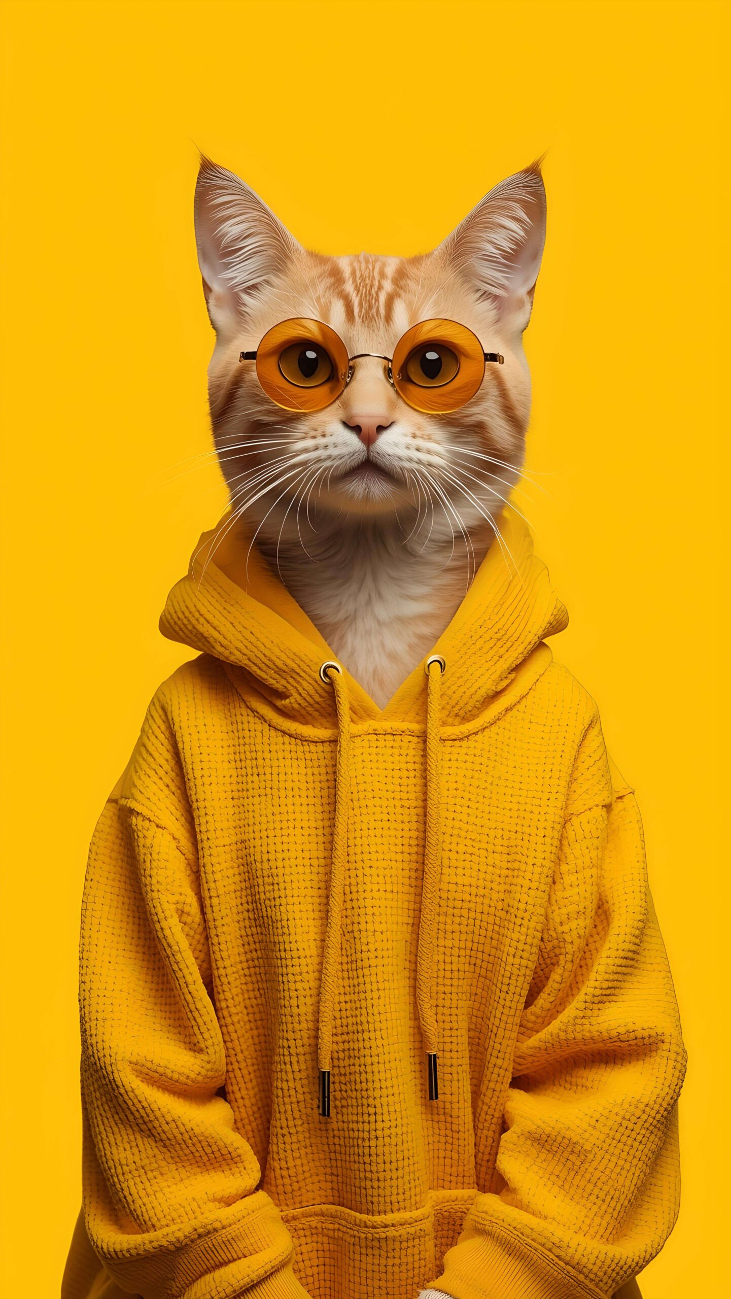 Cool Cat Vibe-Wallpaper