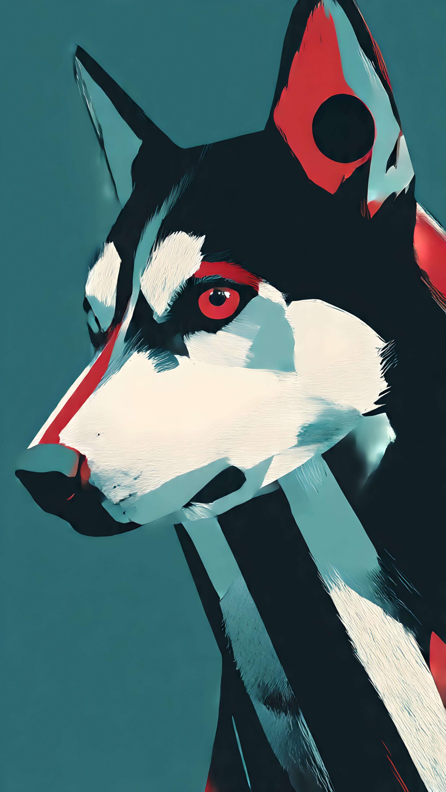 Crimson Gaze Wallpaper