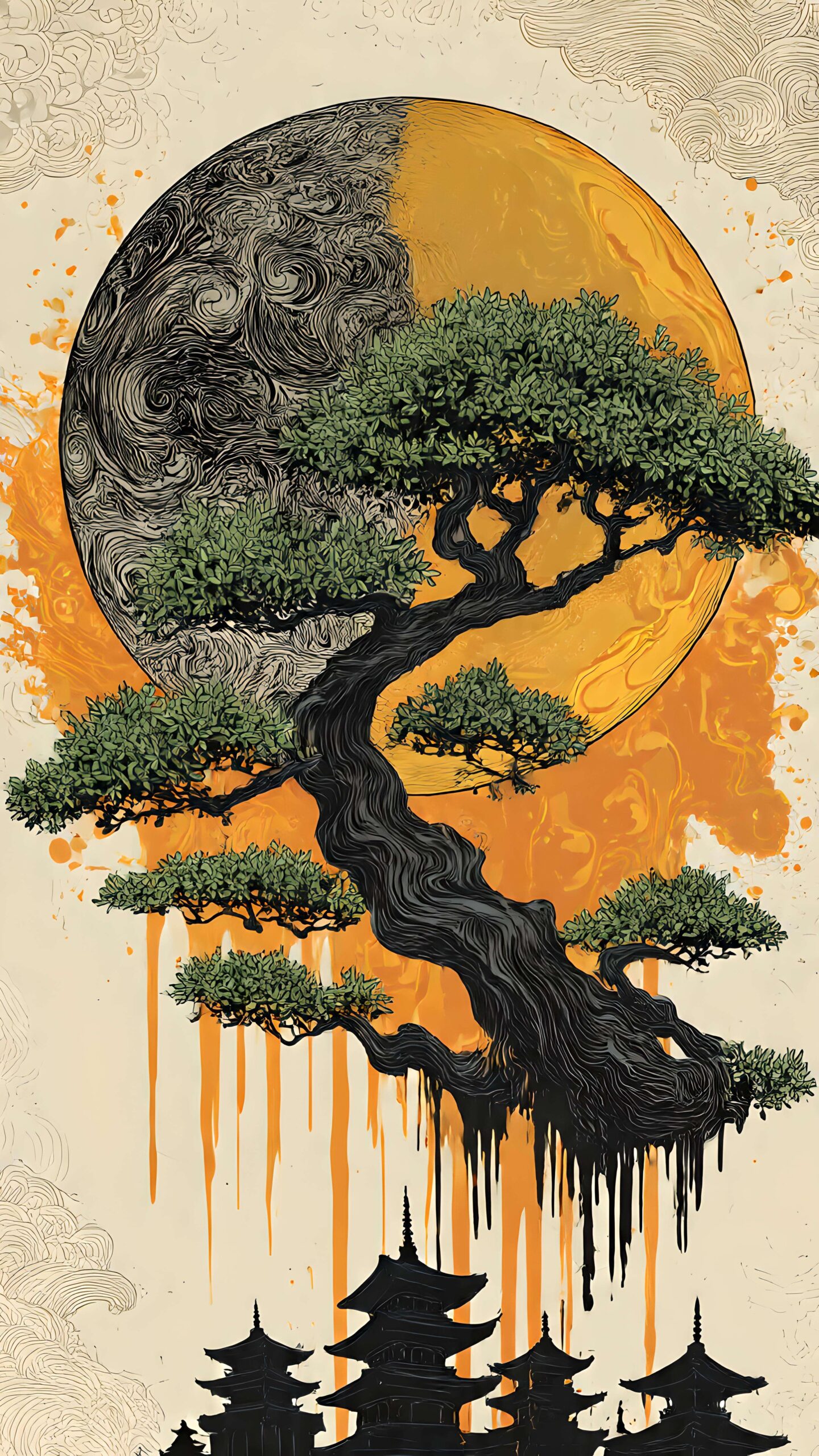 Eternal Balance Tree Wallpaper