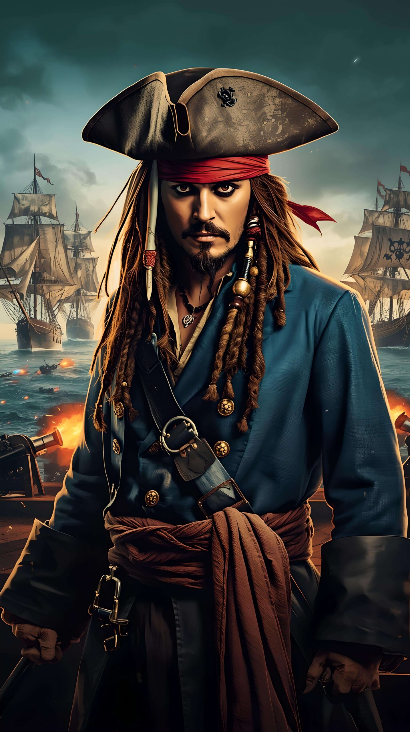 Fire on the Horizon 2 Wallpaper