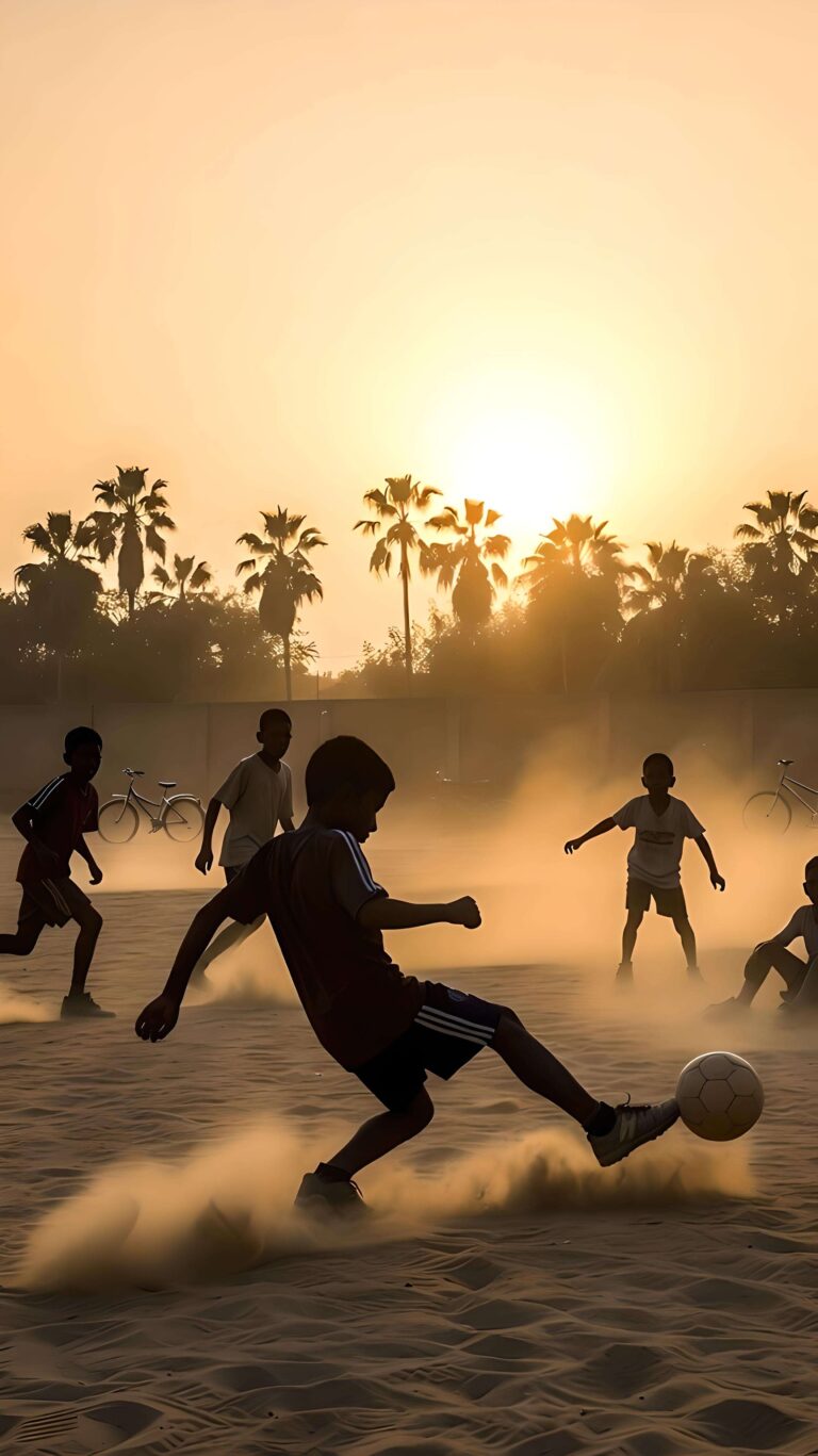 Golden Kick in the Dustlight Wallpaper