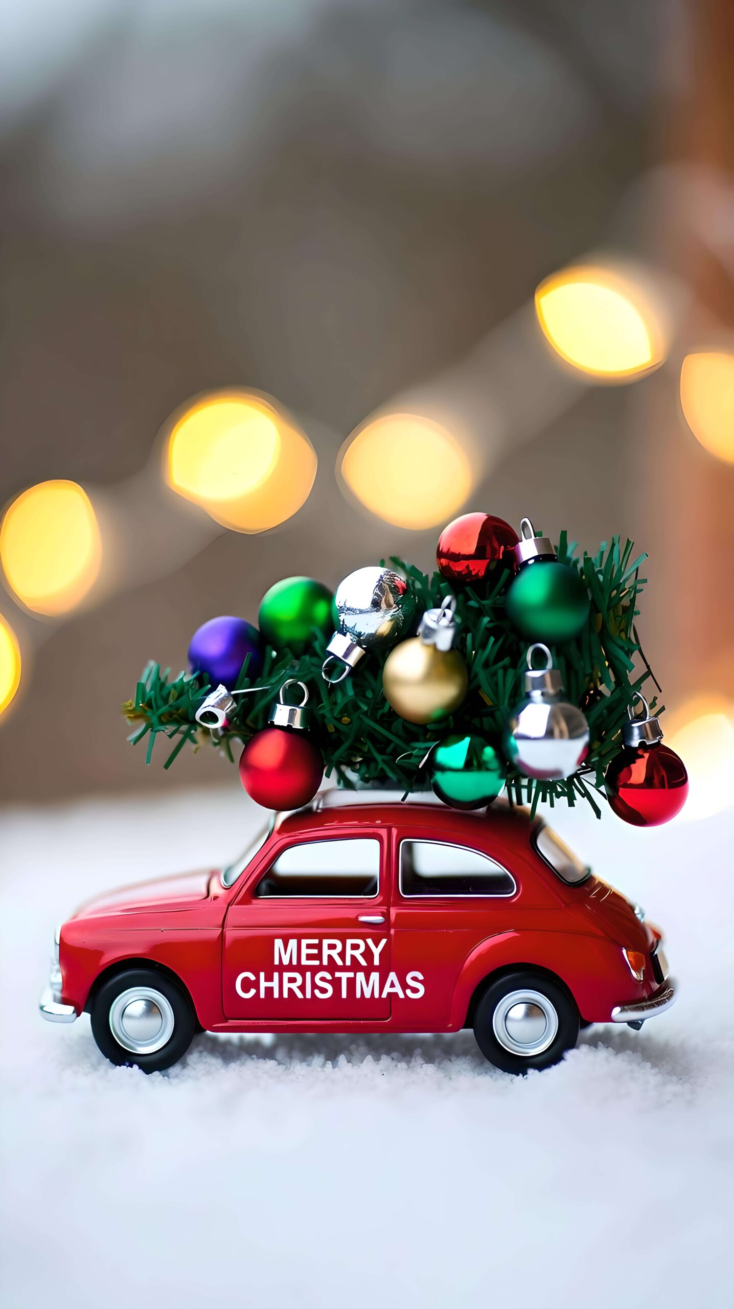 Holiday Ride of Cheer Wallpaper