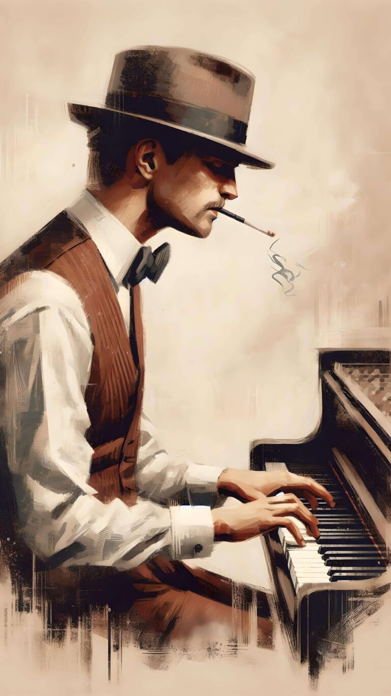 Jazz Pianist Wallpaper
