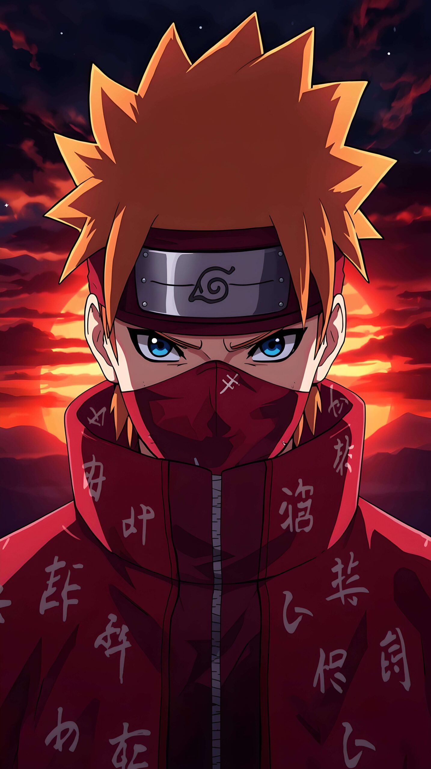 Masked Flame Wallpaper