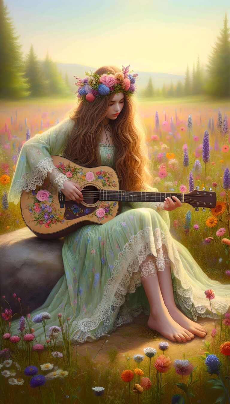 Melody in Bloom 2-Wallpaper