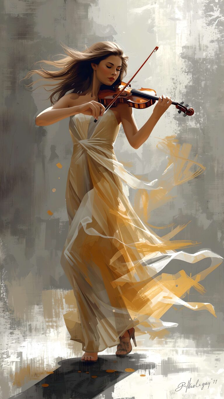 Melody in Motion Wallpaper