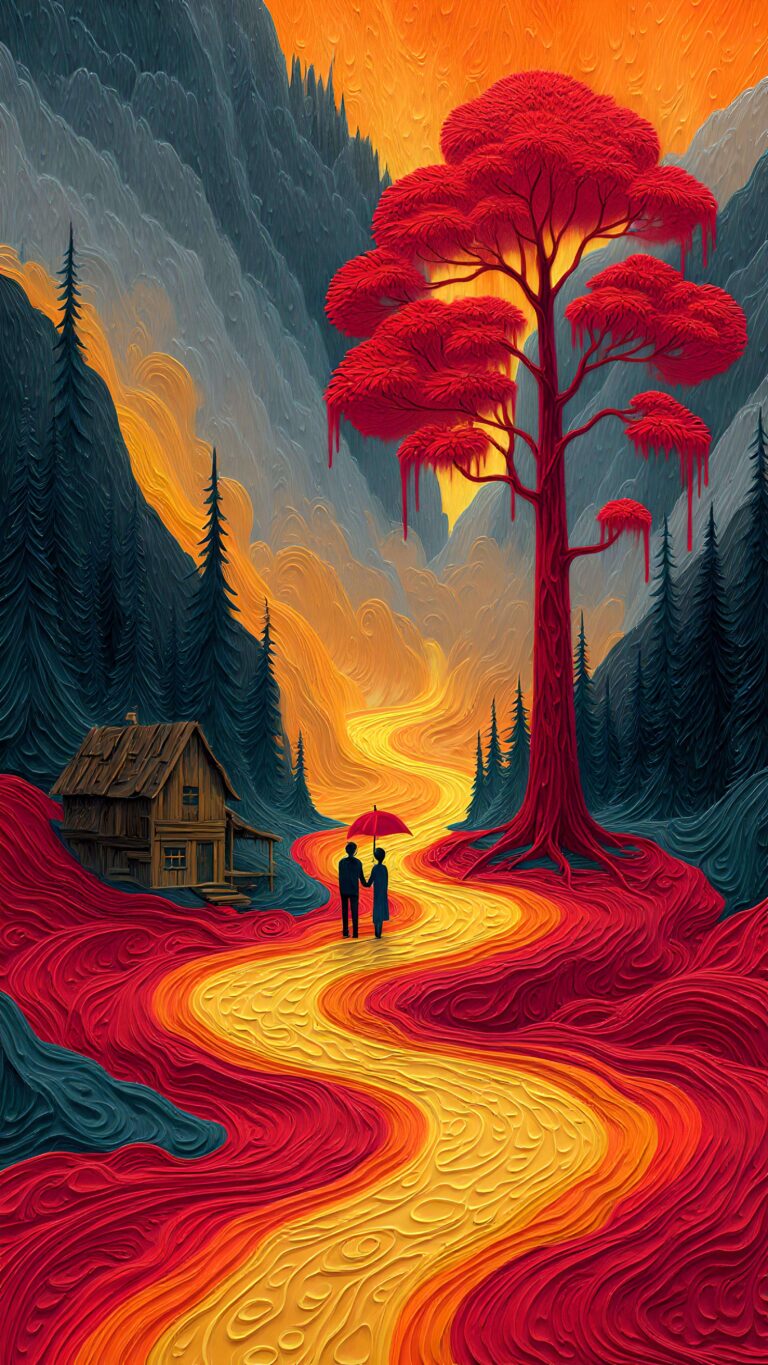 Melting Horizons of Togetherness 2 Wallpaper