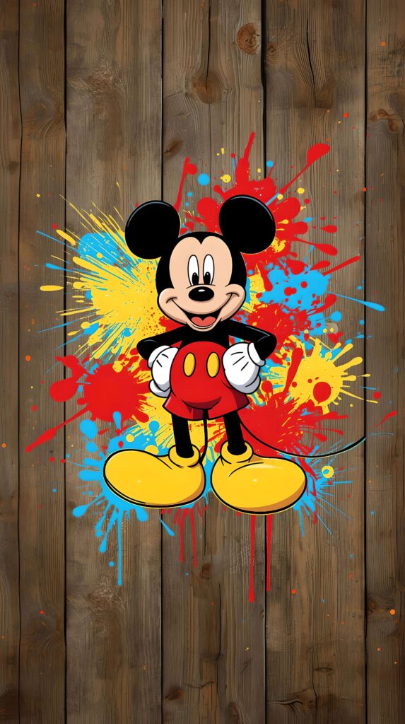 Mickey Mouse Splash 2 Wallpaper