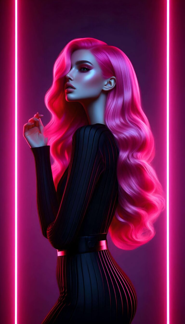 Neon Reverie Wallpaper