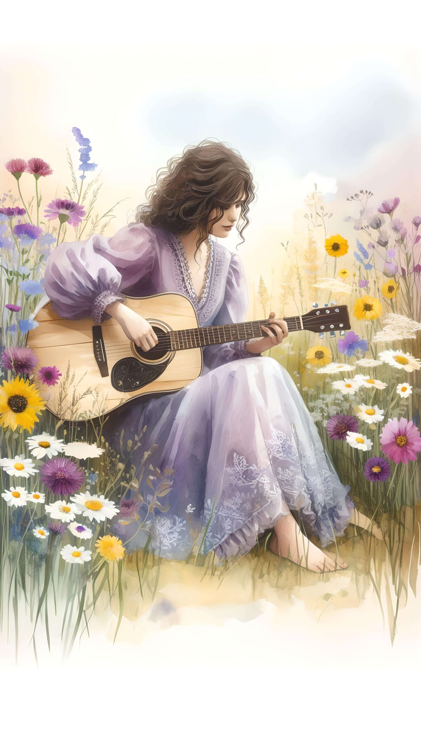 Pastoral Harmony Wallpaper