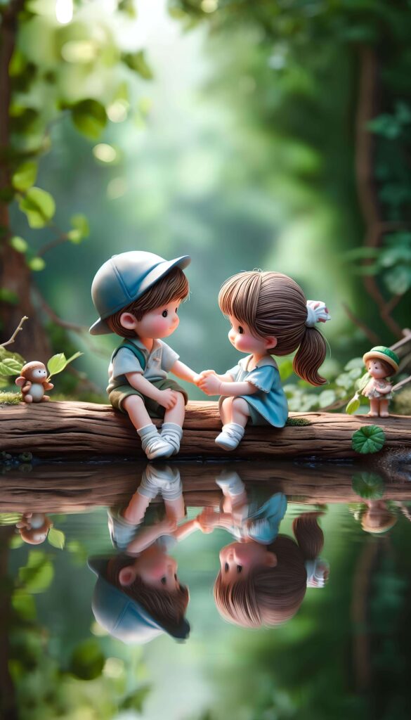 Reflections of Innocence 2 Wallpaper