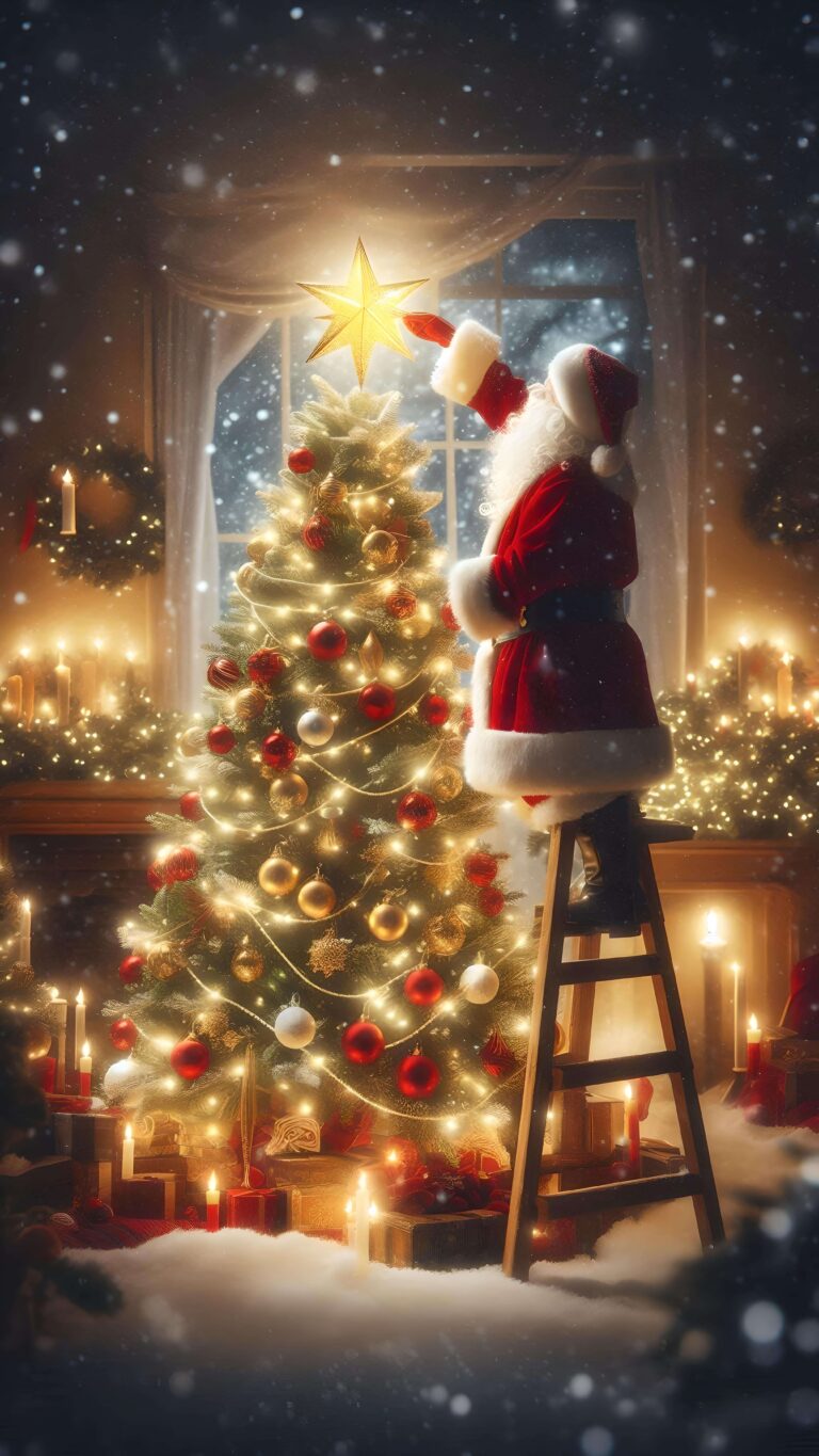 Santa’s Final Touch 2 Wallpaper