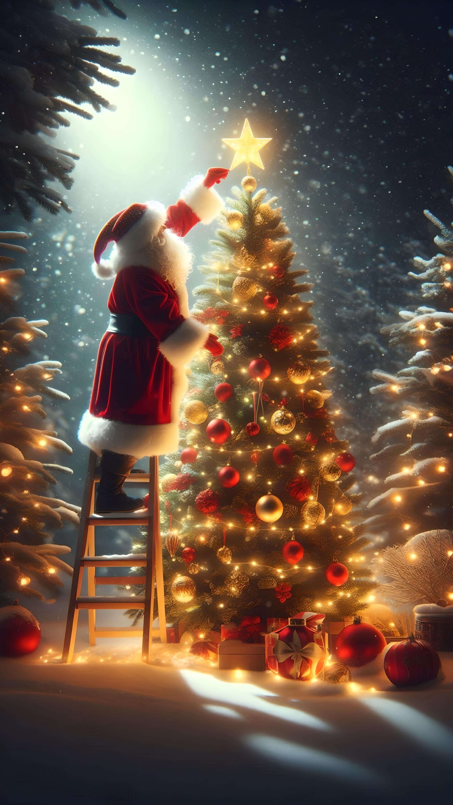 Santa’s Final Touch wallpaper