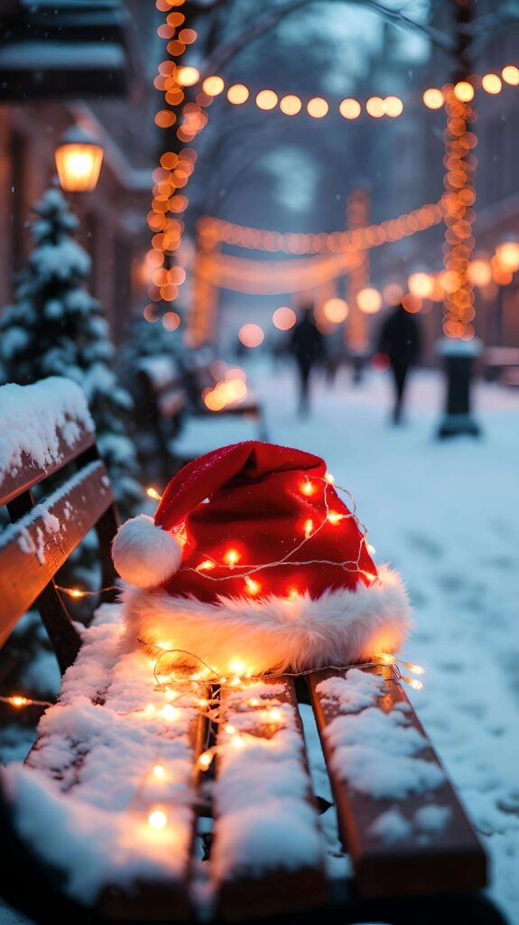 Santa’s Hat Wallpaper