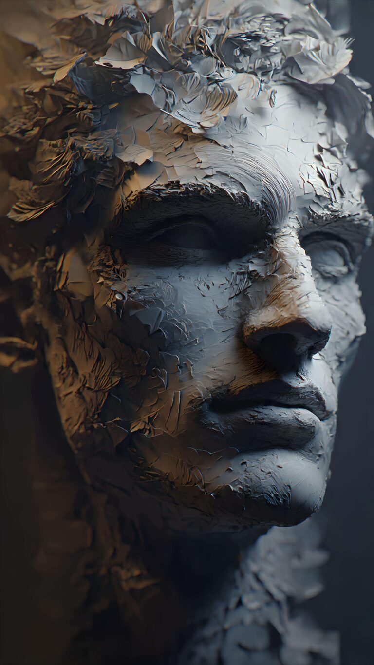 Shattered Face Wallpaper