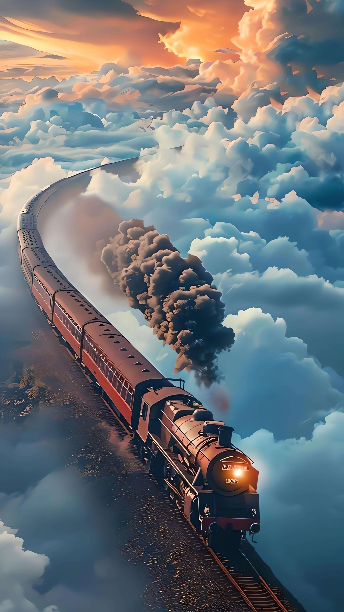 Skyway Steam Express Wallpaper
