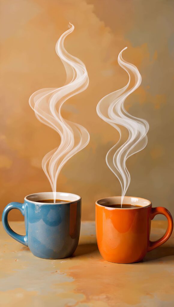 Swirls of Warmth Wallpaper