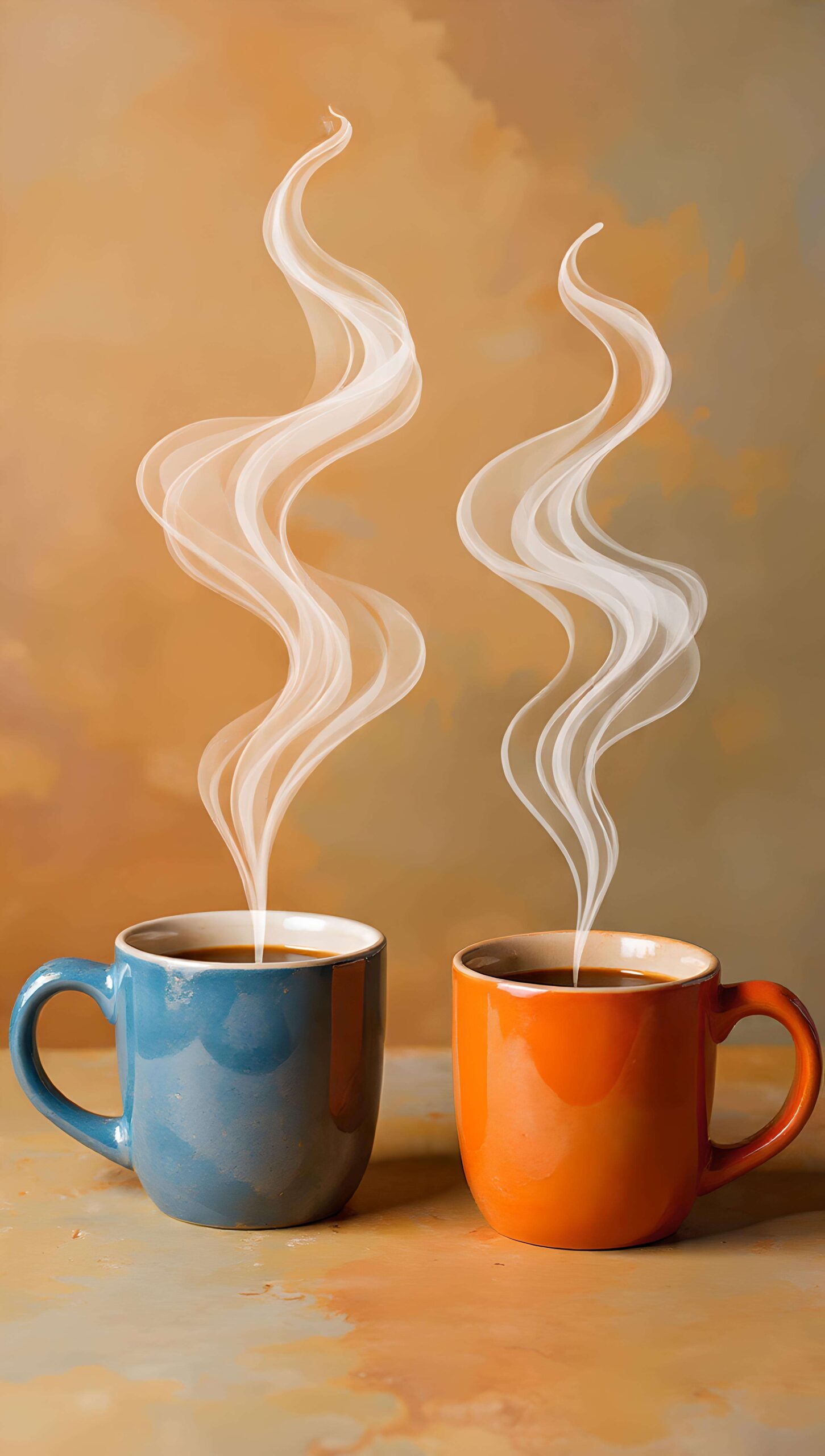 Swirls of Warmth Wallpaper