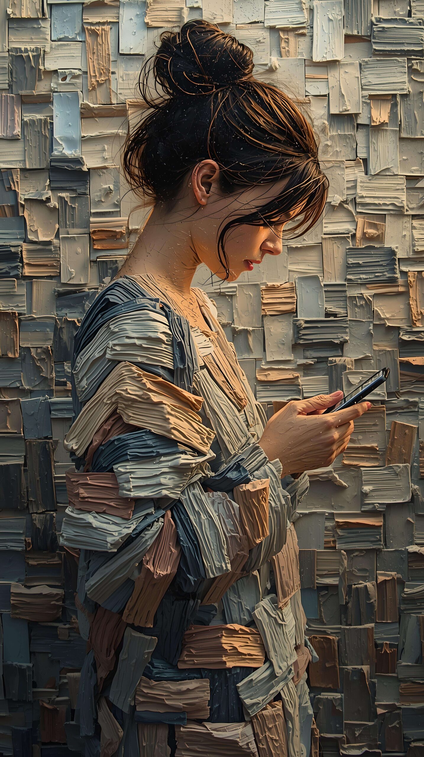 Textured Silence Wallpaper