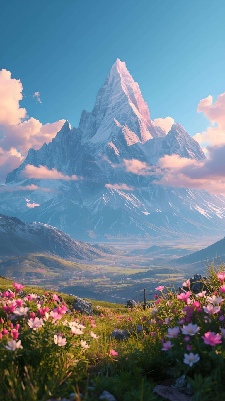 Valley of Golden Dawn Wallpaper