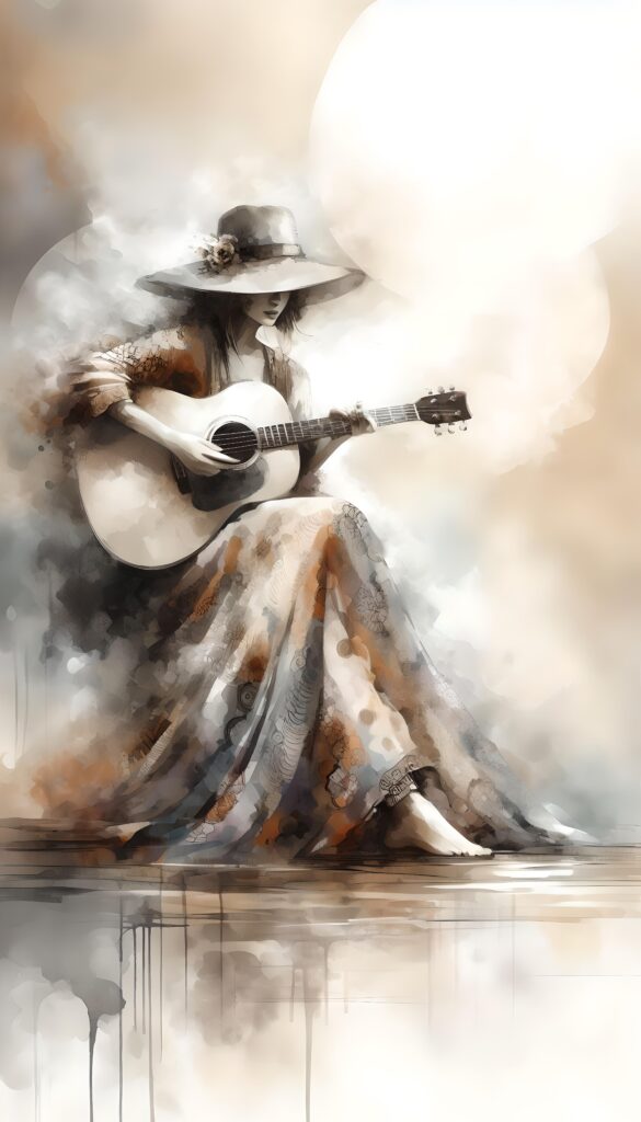 Whispers in Watercolor Wallpaper