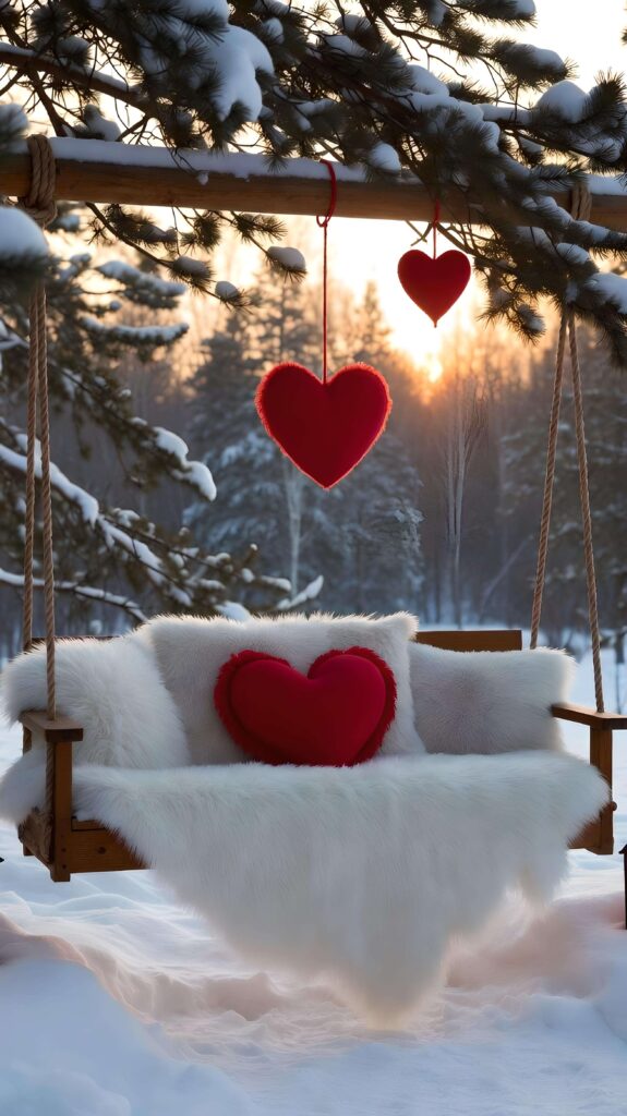 Winter Swing of Love and Light 2 Wallpaper