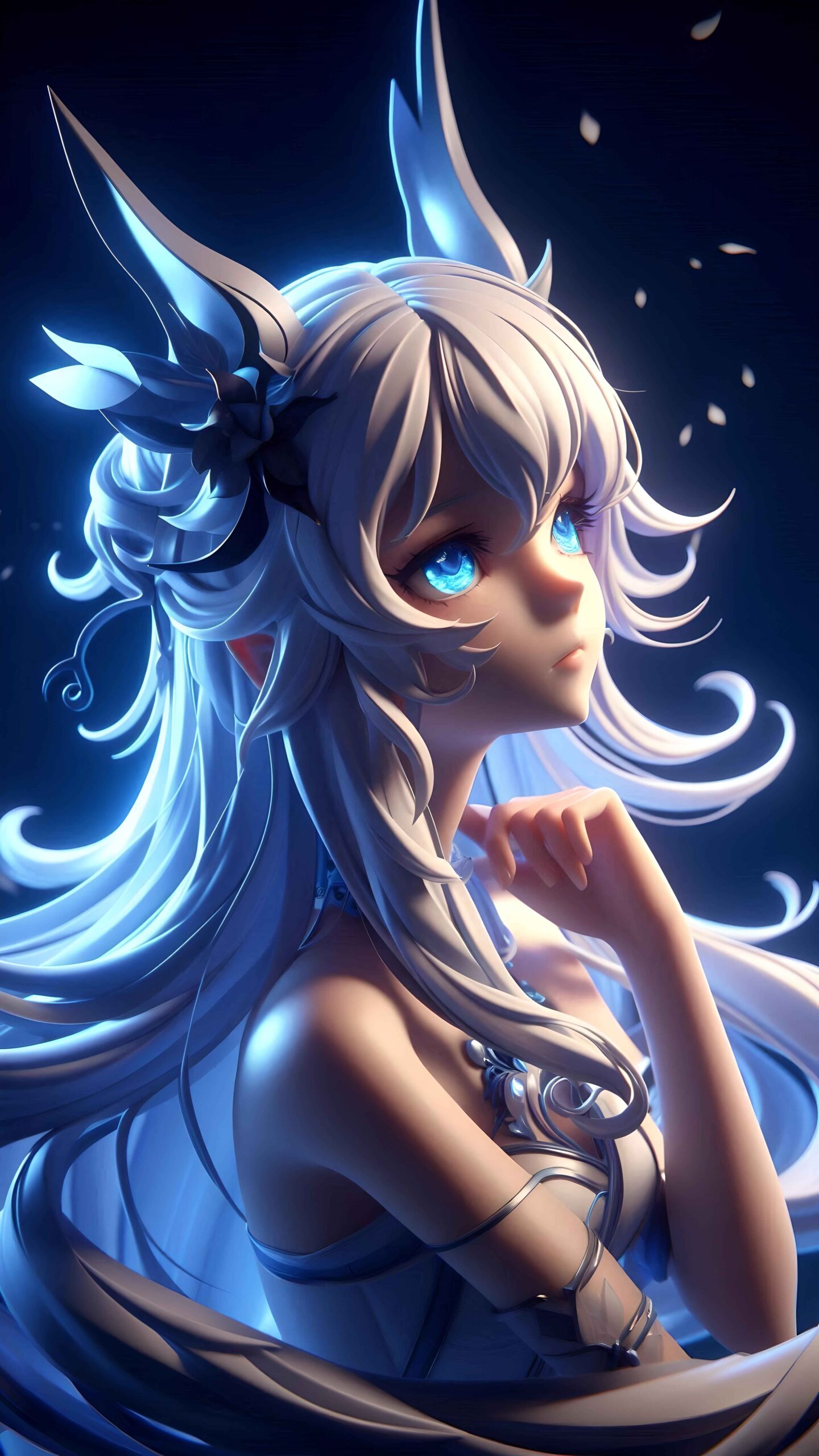 Amber Glare Wallpaper