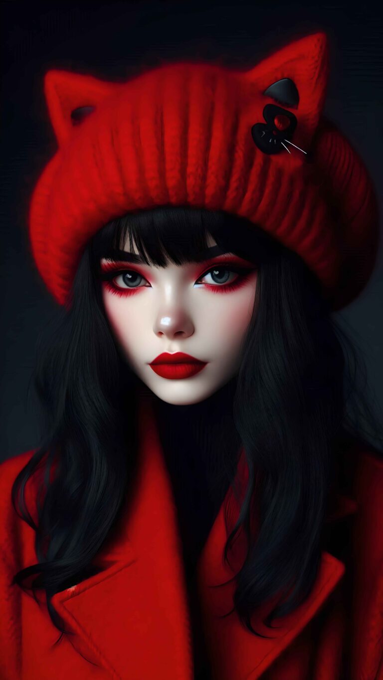 Cat-Eared Silence Wallpaper