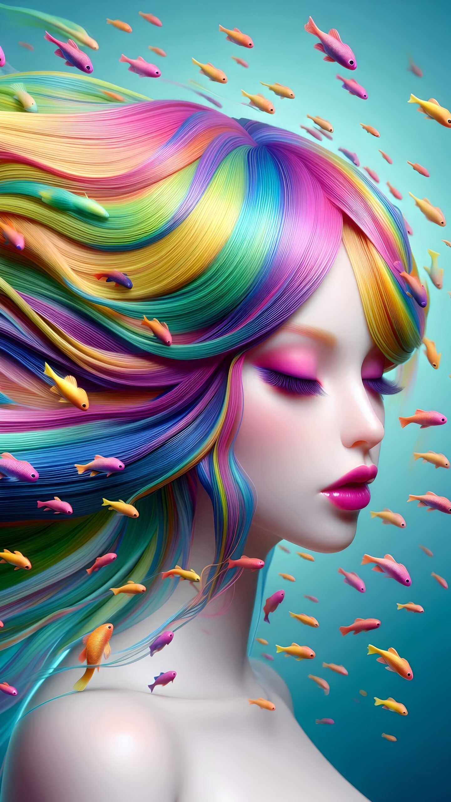 Chroma flow Drift 2 Wallpaper