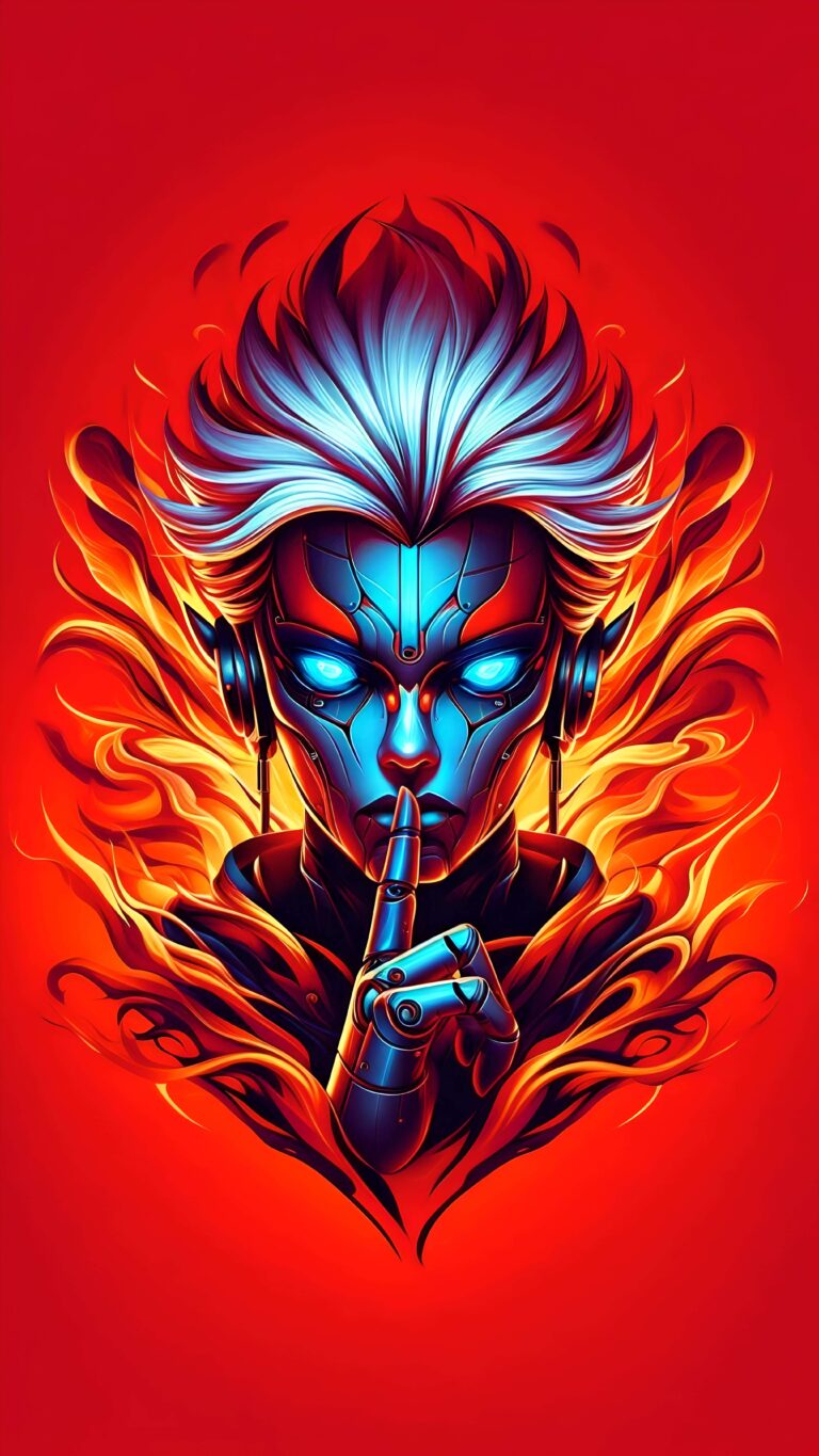 Cyborg Silence Wallpaper