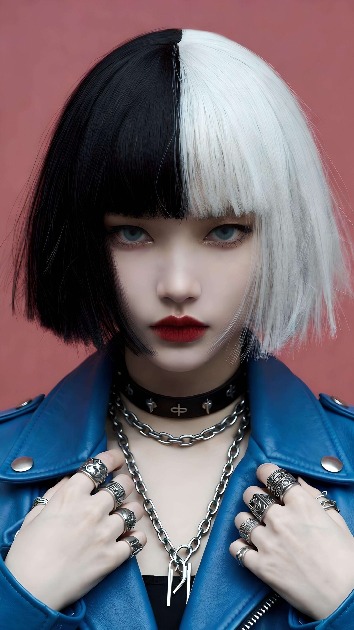 Edge in Blue 2 Wallpaper