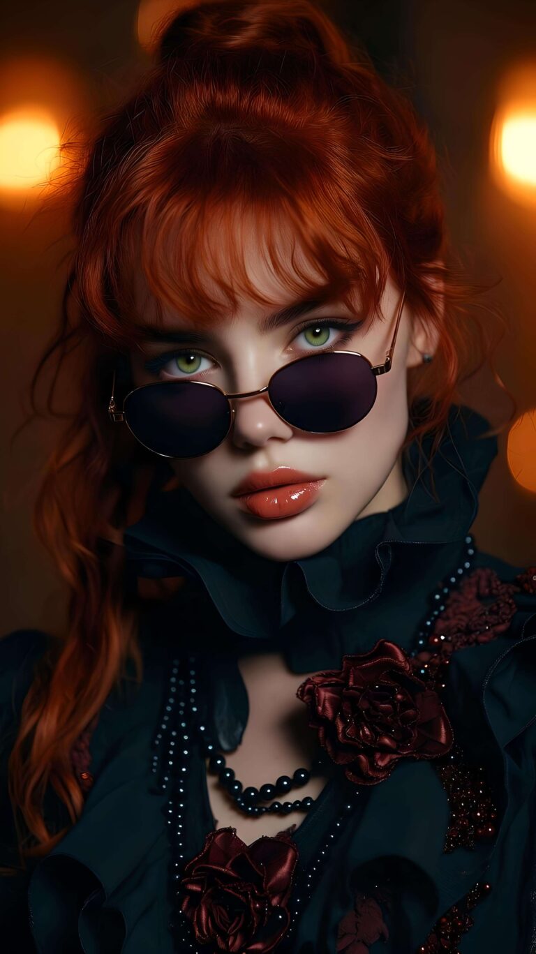 Elegance in Ember 2 Wallpaper