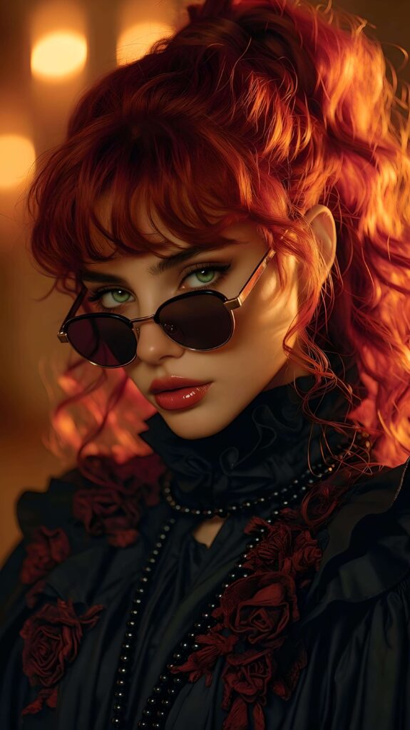 Elegance in Ember Wallpaper