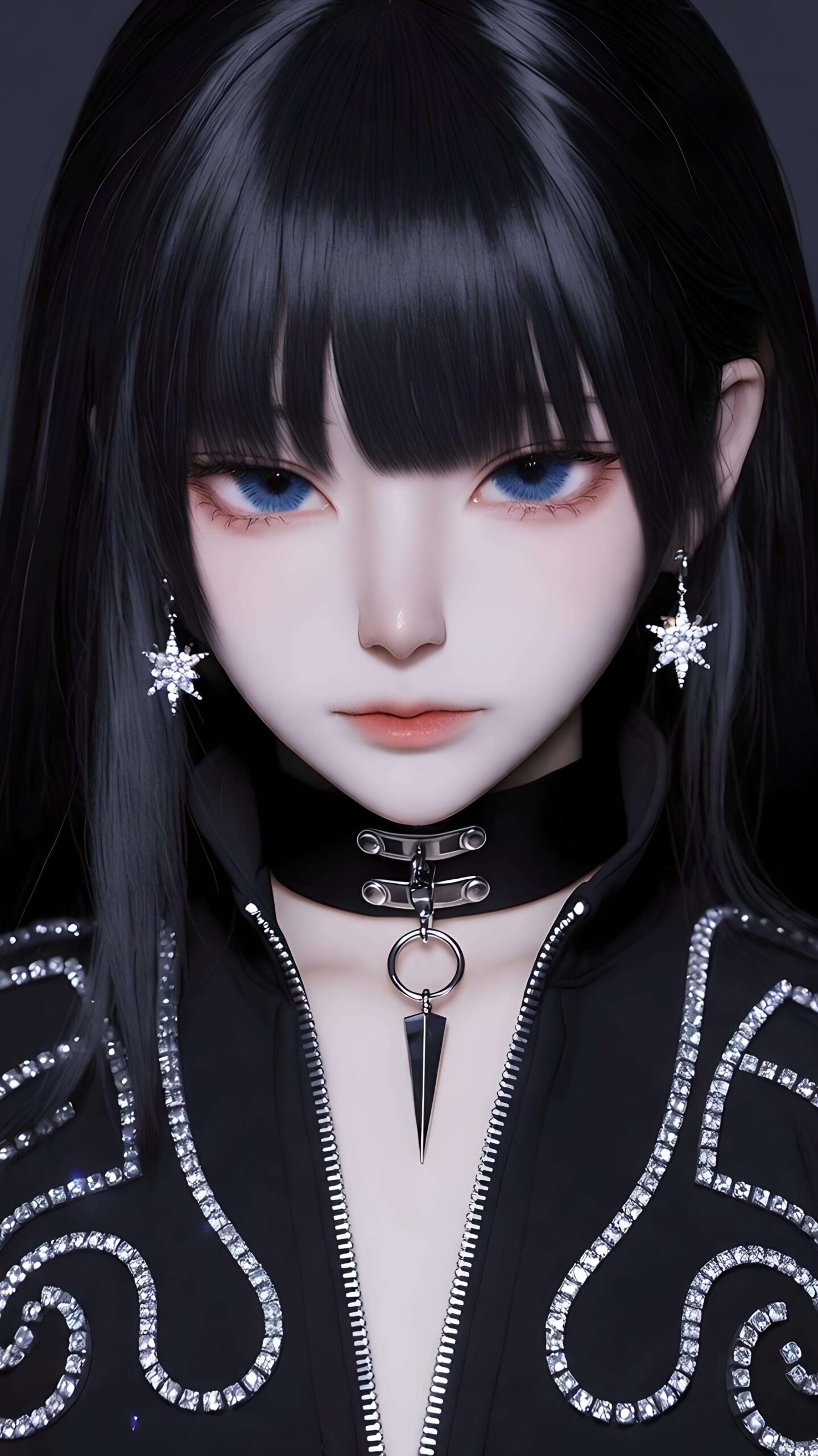 Glam in Shadow Wallpaper