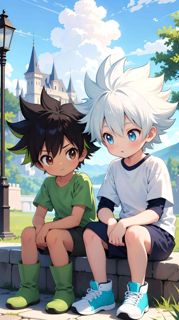 Gon & Killua Rest 2 Wallpaper
