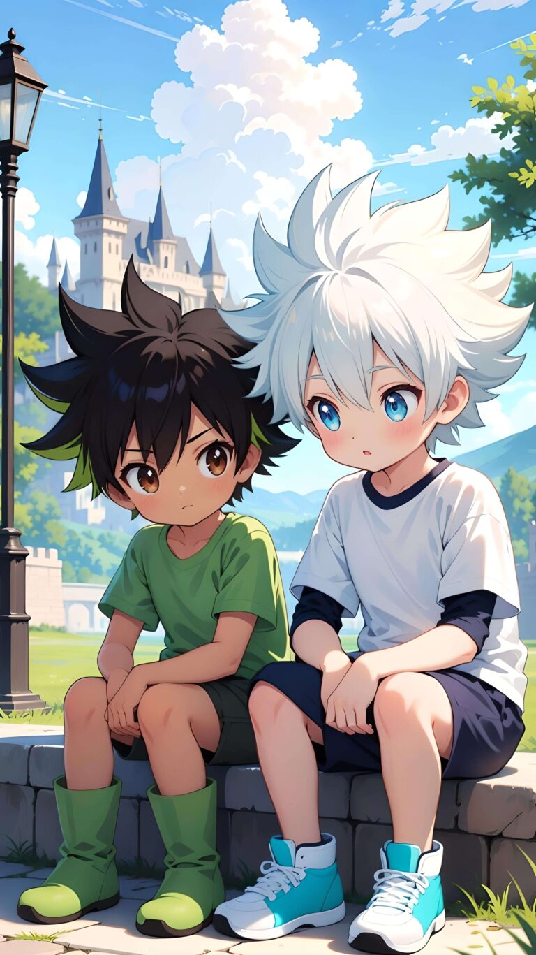 Gon & Killua Rest 2 Wallpaper