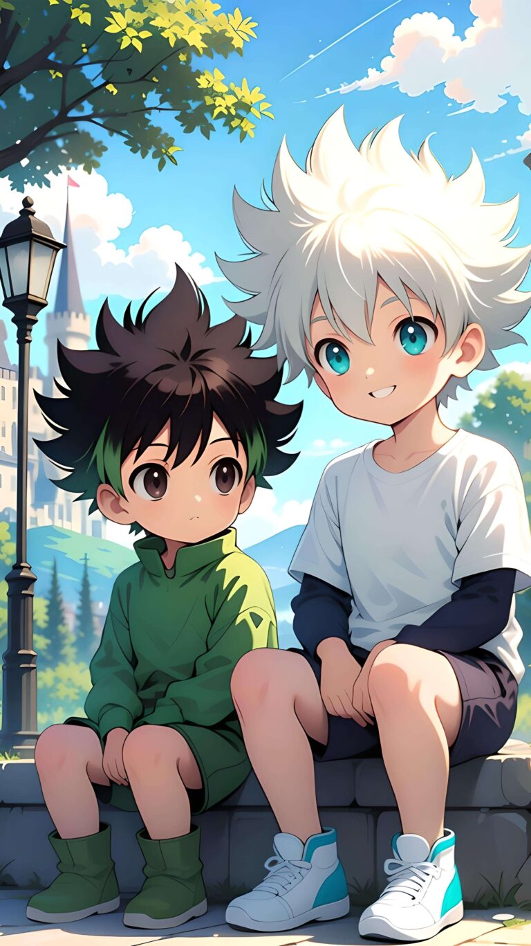 Gon & Killua Rest Wallpaper